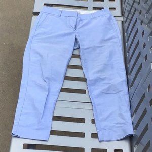 J. Crew Blue Ankle Length Pants